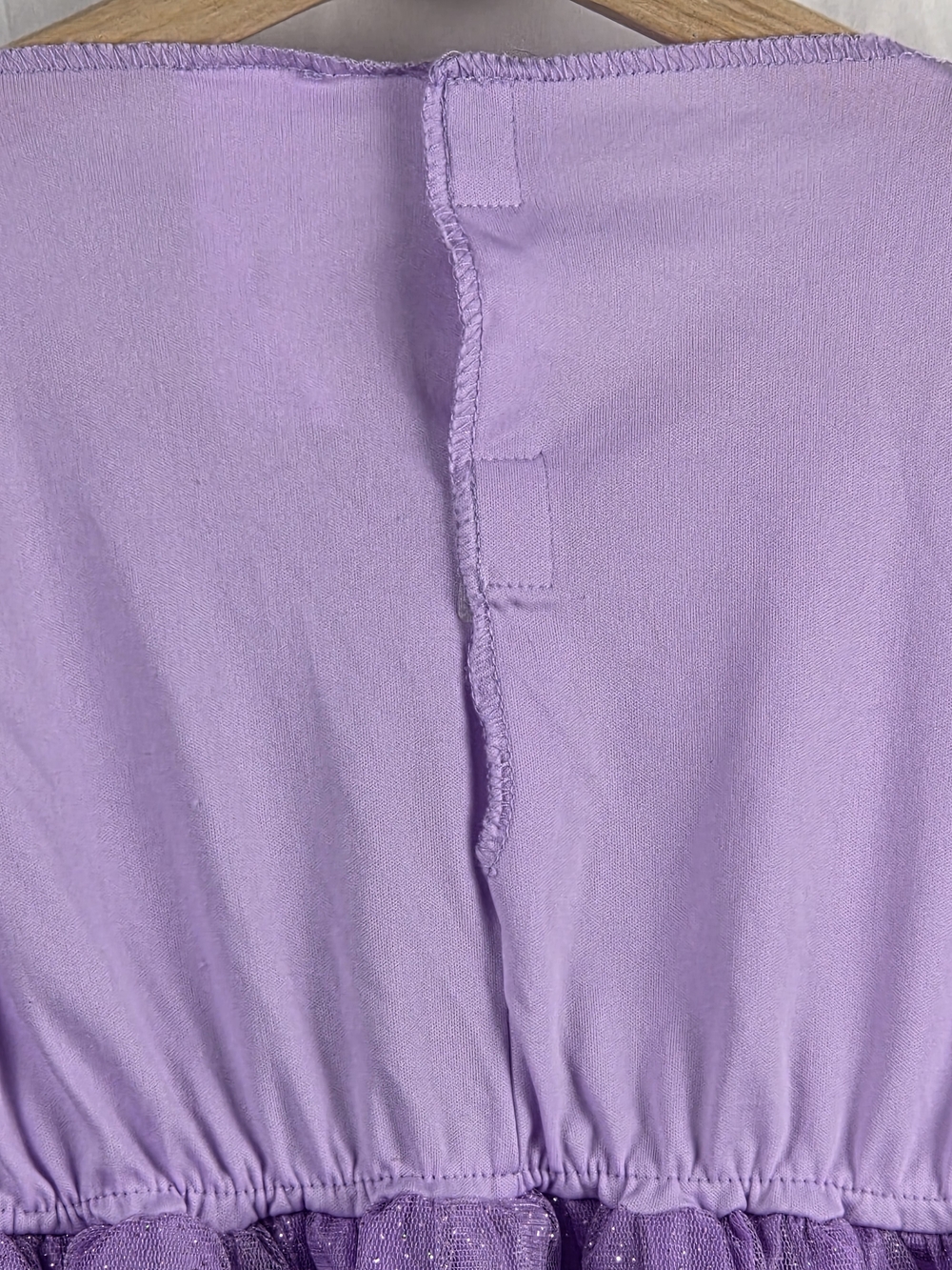 Purple Sparkle Tangled Princess Halloween Costume Pretend Play Dress Size 3T-4T - Picture 14 of 16